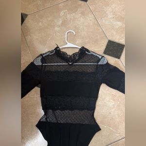Black body suit